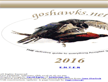 Tablet Screenshot of goshawks.net